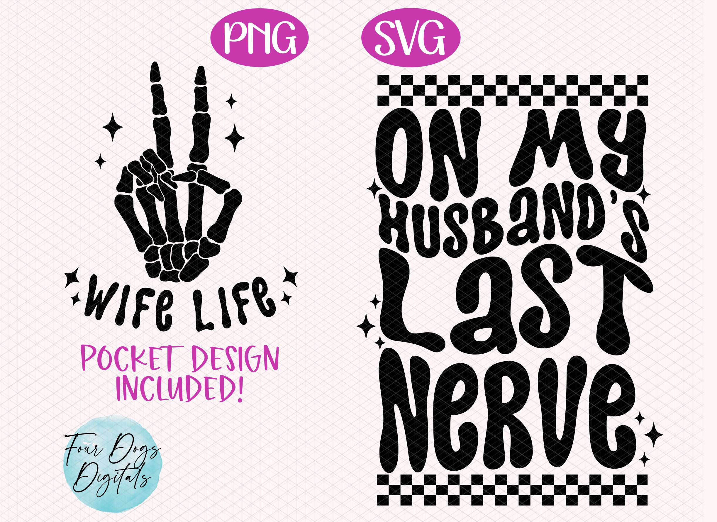 On My Husbands Last Nerve Svg Png Wife Life picture
