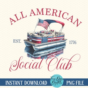 All American Social Club PNG PNG - 4.Juli PNG, 4.Juli png Landgrafisch png Fluss 4.Juli Social Club PNG 4.Juli Preppy PNG Datei