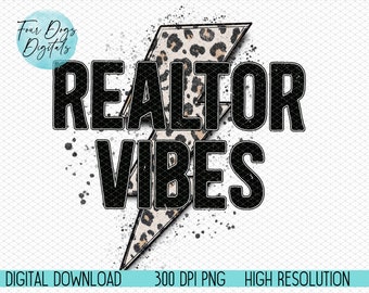 Realtor PNG, Realtor vibes png, distressed realtor png, Realtor Sublimation Designs Downloads, Real Estate PNG, Transparent PNG File