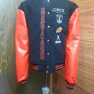 Custom Kids Varsity Jacket, for Sports and after school clubs, Name or Number Varsity, Personalised Unisex Baseball Jacket
