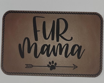 Fur Mama Rectangle Hat Patch – LONESTAR Leather