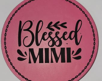 Blessed Mimi Round Hat Patch – LONESTAR Leather