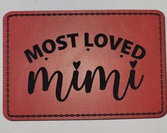 Most Loved Mimi Hat Patch For Hats, Jackets or Bags