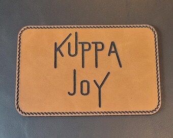 Kuppa Joy Hat Patch – Round or Rectangle LONESTAR Leather