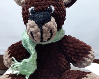 Peluche au crochet, peluche, peluche, jouet, ours en peluche, peluche, cadeau, jouet pour enfants, poupée