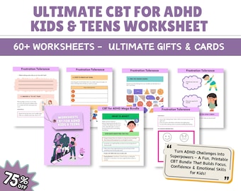 CBT for kids, CBT worksheets for kids, cognitive behavioral therapy for kids, CBT therapy, cbt games for kids, cbt resources, cbt adhd