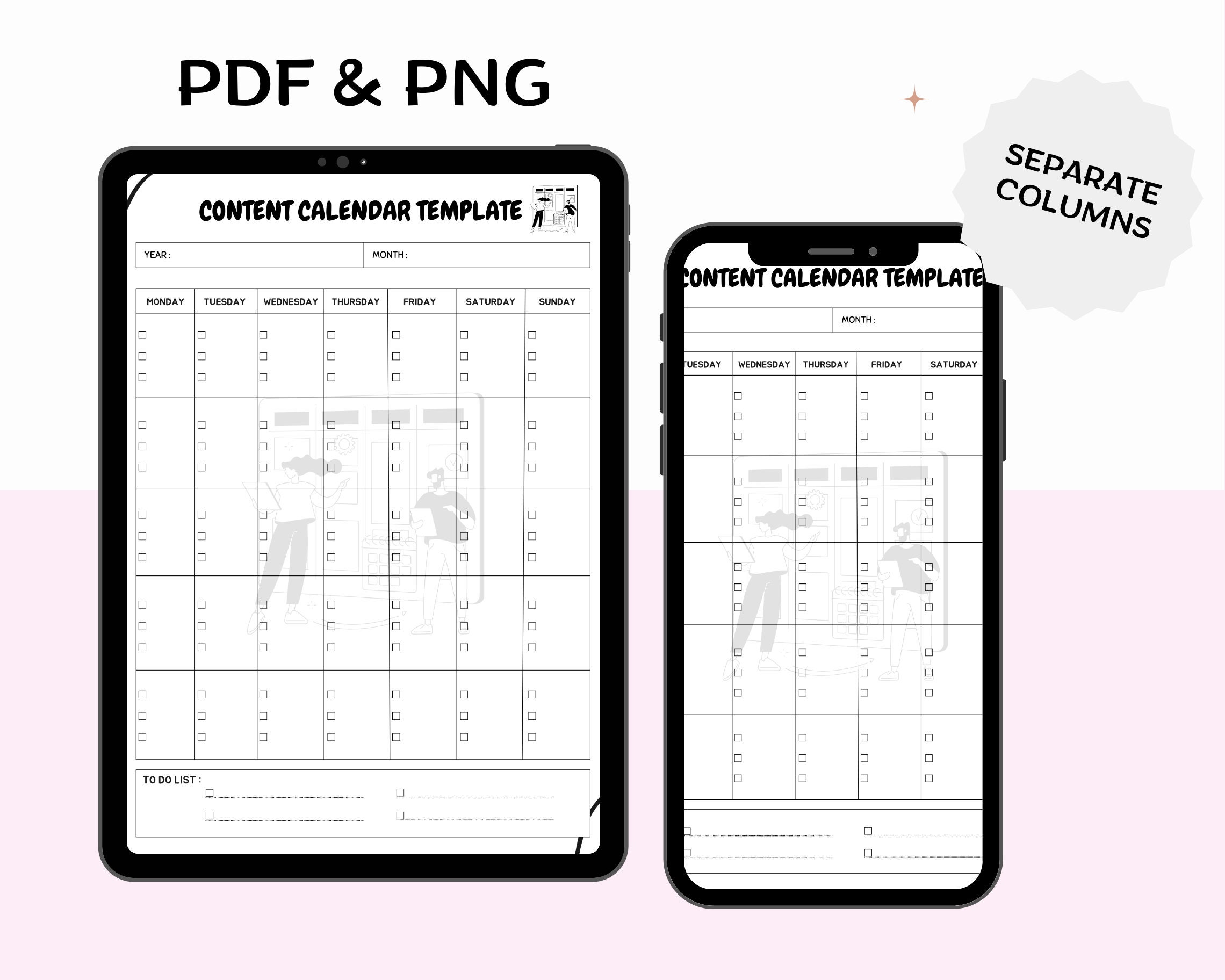 Content Calender Template 2023 Content Planner Content Etsy UK Content Calender Template 2023 Content Planner Content Etsy UK