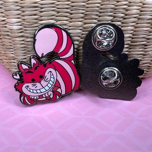 Cheshire Cat Alice in Wonderland Hard Enamel Pin