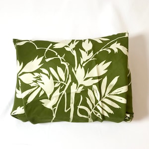 Clematis matcha colour Japanese vintage furoshiki