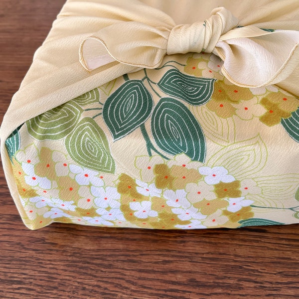 Hortensia furoshiki vintage japonesa