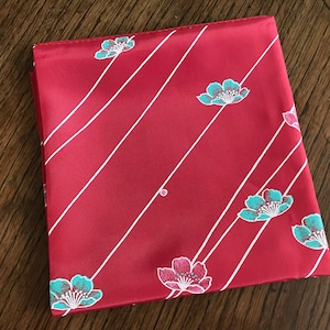 Yari-ume - ume plum pattern Japanese vintage furoshiki