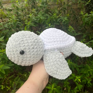 Crocheted Plush Turtle