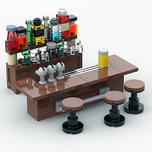 MOC Instructions:  Bar and Stools