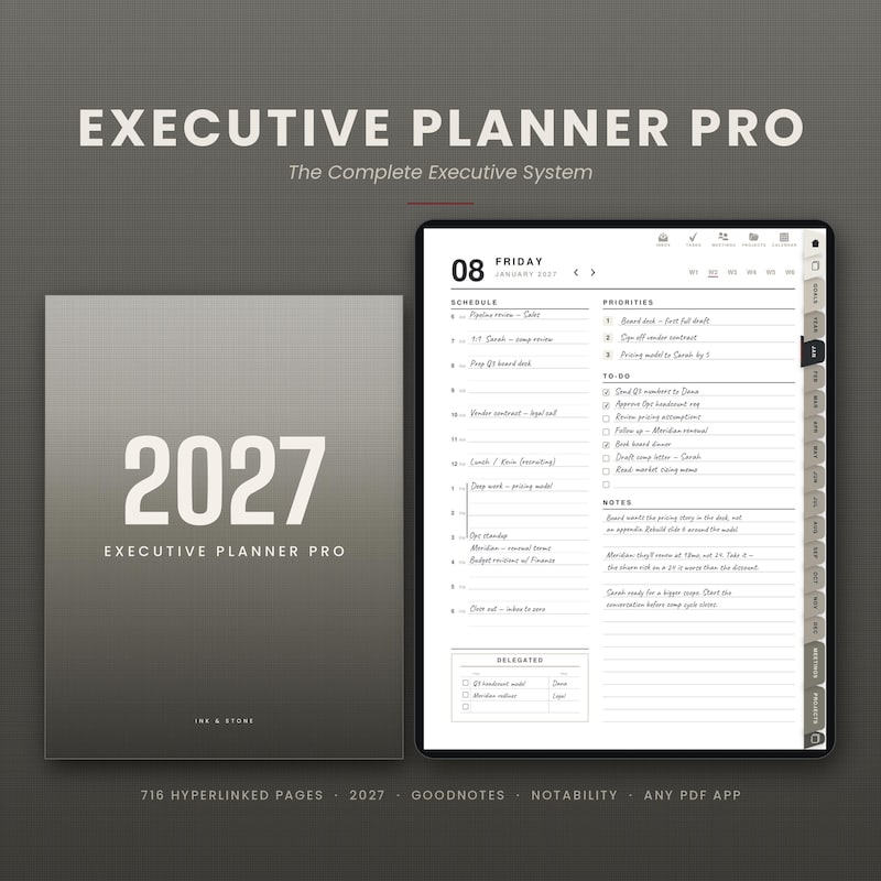 Business 2026 Planner - Etsy