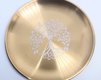 Yggdrasil  Brass Altar Plate