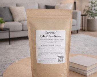Natural Fabric Freshener: Plant Based Carpet, Mattress, Rug Deodoriser with Essential Oils