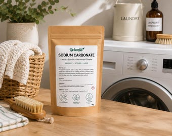 Sodium Carbonate Washing Soda: Natural Laundry Booster & All-Purpose Cleaner