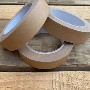 Find the most recent 6 Rolls Kraft Paper Brown Packing Tape 48mm x 50m  Sealbon on the internet