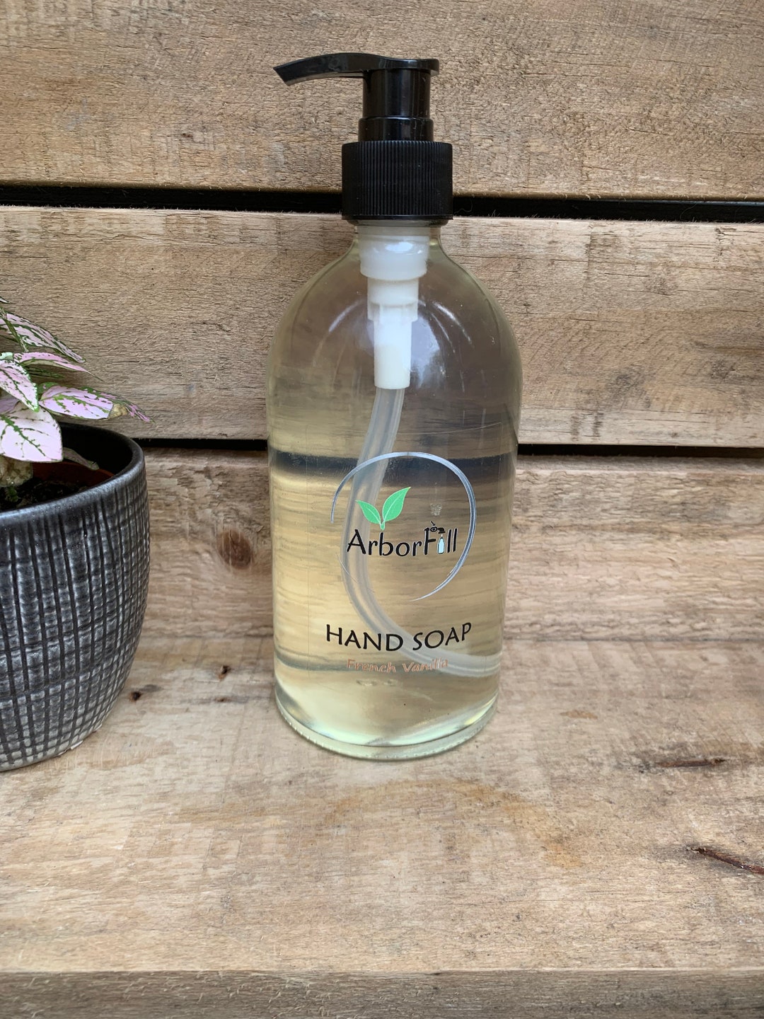 Eco Hand Soap Glass Bottle With Pump Local Refills Etsy UK