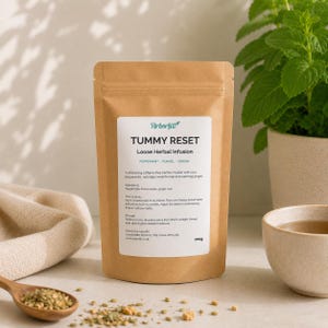 Chamomile, Lavender & Lemon Balm Loose Leaf Herbal Tea | Calm | Restore | Caffeine Free Floral Herbal Infusion | 100g