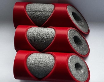 Three Pipe Insulation Cutting Jigs / Lagger (15mm, 22mm and 28mm - 13mm thick)