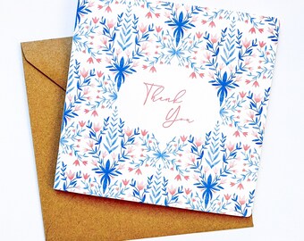 Personalised Thank You Cards: Eco-Friendly Card Pack