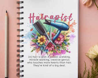 Hairapist Hairdresser Therapist Sublimation Digital Design - INSTANT DOWNLOAD
