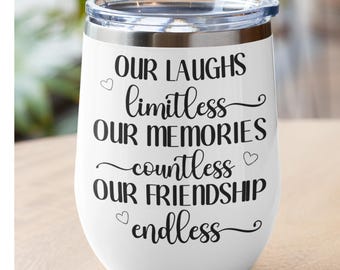 Our Memories Countless, Our Friendship Endless Sublimation Digital Design - INSTANT DOWNLOAD