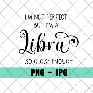 Libra Starsign Sublimation Digital Design - INSTANT DOWNLOAD