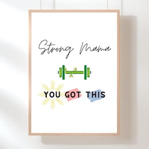 Filipino Sun Gym Print | Inspirational Workout Art | Printable Wall Art | Digital Download