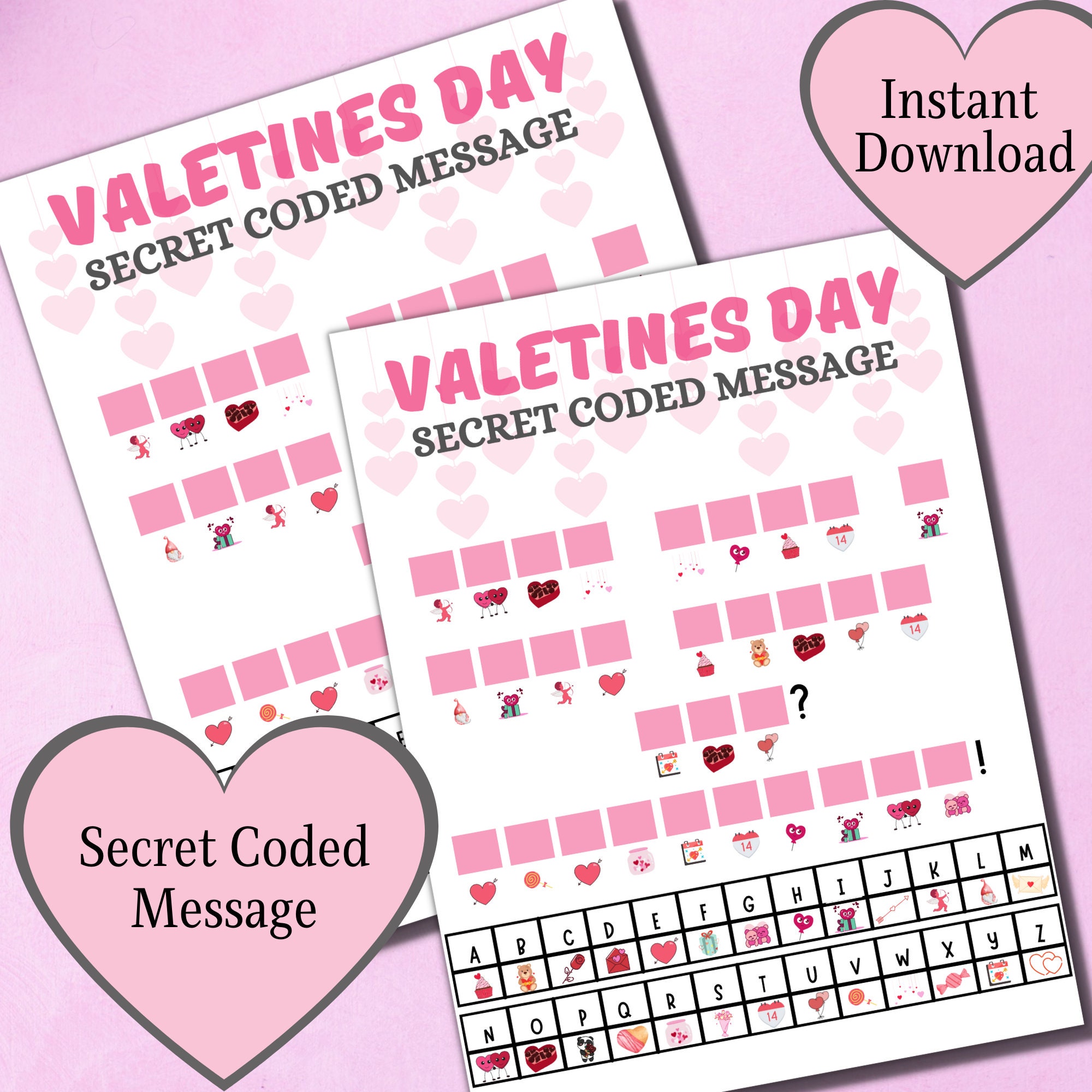 Printable Valentines Day Party Games Activities Bundle / Valentines ...