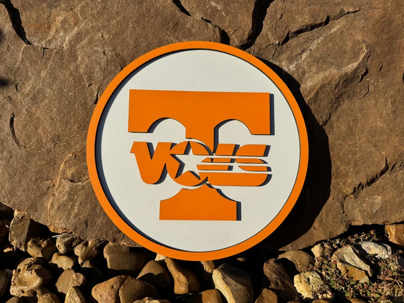 University of Tennessee 3D Layered Vols Wall Plaque Etsy