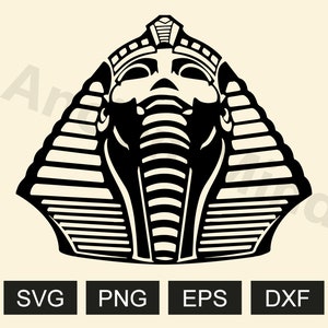 Egyptian Pharaoh svg, pharaoh png, Ancient Egypt SVG, Ancient Egypt Symbols svg, Ancient Egypt PNG, Ancient Egypt Clipart, pharaog head svg