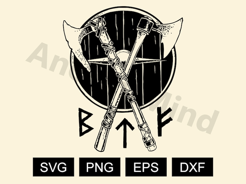Viking Axes Svg, Viking Shield Svg , Viking Ship Svg, Viking SVG