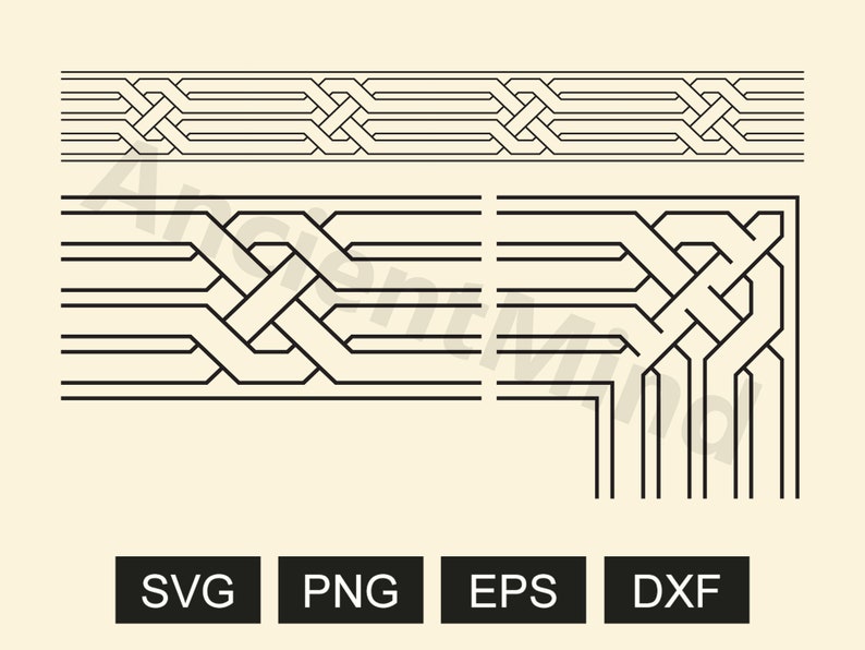 Celtic Seamless Pattern Svg, Viking Seamless Pattern, Celtic Knots ...