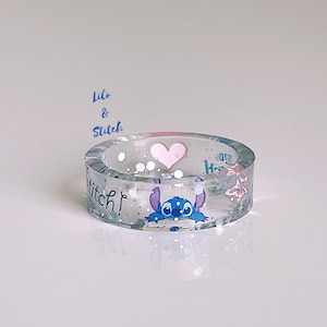 NEW! Lilo & stitch  | Cute adorable stackable rings