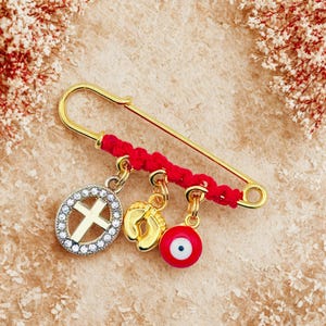 Pregnancy Protection Pin Red Cross