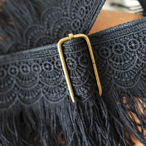 Woven Strap With Tassels Guitar Strap, Classic Guitar Strap, Personalized Gift for Guitar Player, Instrument Gear, Birthday Gift image 11