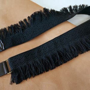 Woven Strap With Tassels Guitar Strap, Classic Guitar Strap, Personalized Gift for Guitar Player, Instrument Gear, Birthday Gift image 9