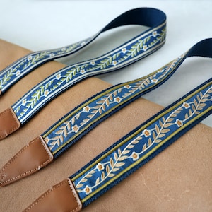 Vintage Floral Camera Strap, DSLR Camera Strap, Durable Camera Strap, Adjustable Camera Neck Strap, Photography Gear, Birthday Gift