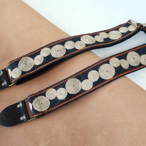 Hemp Rope Guitar Strap, Durable Bass Strap, Rustic Guitar Strap, Adjustable Shoulder Strap, Guitarist Gift, Eco Friendly Guitar Accessories A