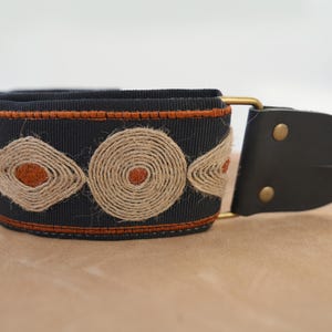 Hemp Rope Guitar Strap, Durable Bass Strap, Rustic Guitar Strap, Adjustable Shoulder Strap, Guitarist Gift, Eco Friendly Guitar Accessories image 15