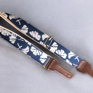 Unique Pattern Guitar Strap, Handcrafted Guitar Strap, Adjustable Shoulder Strap, Durable Guitar Strap, Gift for Guitarist, Guitar Accessory