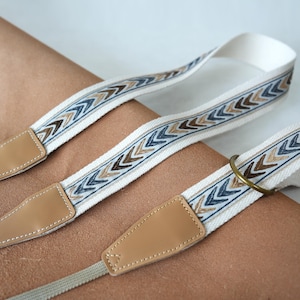 Geometric Design Camera Strap, Unique Camera Shoulder Strap, Comfortable Camera Strap, Lightweight Camera Strap, Gift for Photographer
