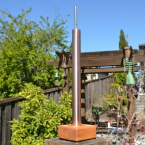 Whirligig deck mount base stand post pole bracket