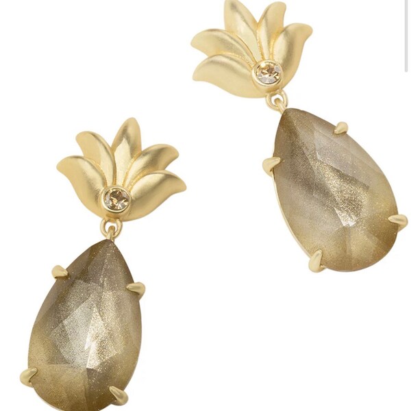 Posy Party Stud Earrings Set Gold - Spartina main image 1