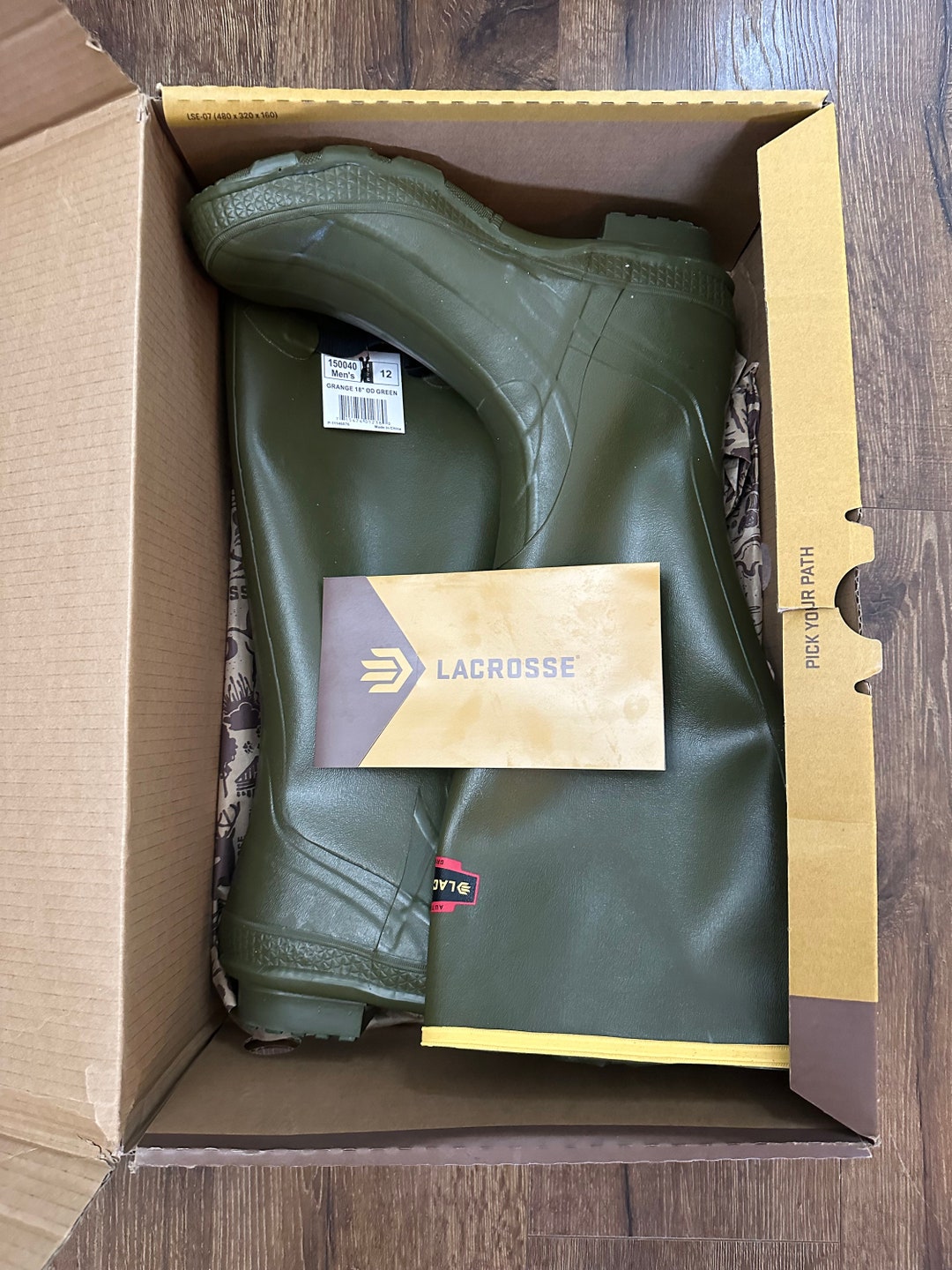 Lacrosse 18 Grange Rubber Boots for Men Etsy