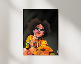 Impressão de arte de empoderamento – Decoração inspiradora afrocêntrica, arte motivacional, decoração de empoderamento, arte do orgulho negro, citações inspiradoras