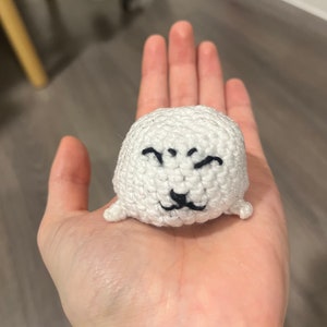 Love and deepspace Zayne snow seal crochet