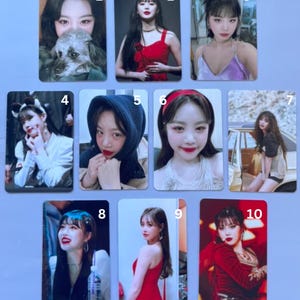 G I-DLE fanmade photocards